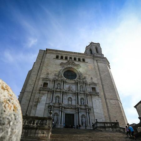 Ferienwohnung Catedral Boutique Studio Gerona Exterior foto